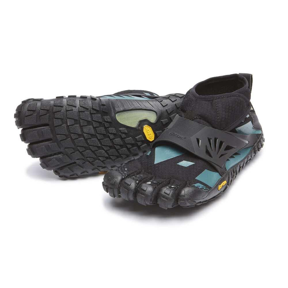 Vibram Fivefingers Spyridon MR Elite Womens Running Shoes Black/Blue Australia (JNI763214)